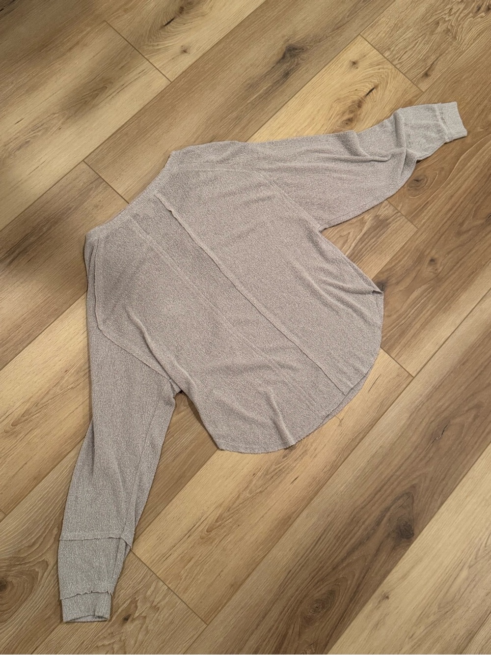 BKE Button-Front Textured Henley - Picture 2 of 2